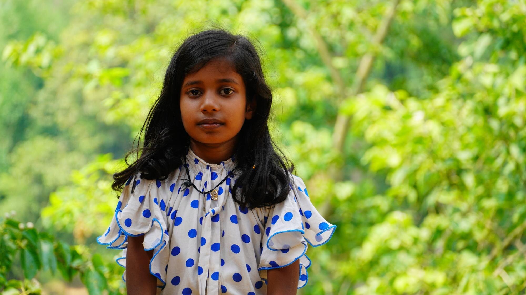 Young Indian girls in rural village — PASALA Foundation gallery